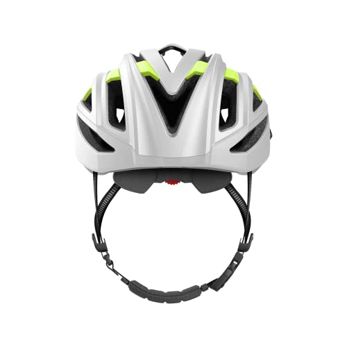 Sena R2X Smart Road Cycling Helmet with Alexa Built-in and Mesh Intercom (Matte White, Medium)