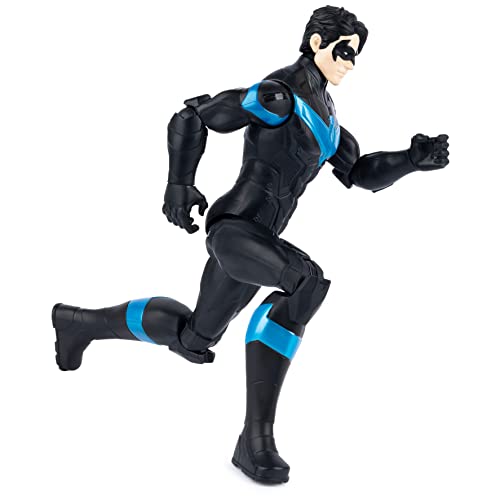 DC Comics, 12-inch Stealth Armor Nightwing Action Figure, Kids Toys for Boys and Girls Ages 3 and Up