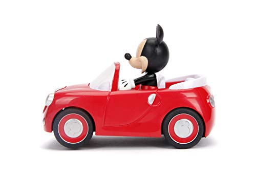 Jada Toys Disney Junior Mickey Mouse Clubhouse Roadster RC Car Red, 7'