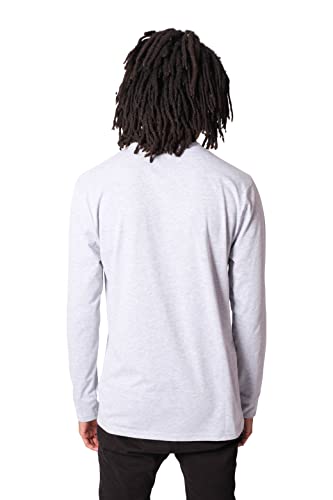 Ultra Game NBA Memphis Grizzlies Mens Supreme Long Sleeve Pullover Tee Shirt, Heather Gray, Medium