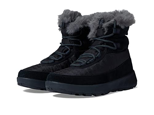 Columbia Women's Slopeside Peak Luxe, Black/Graphite, 11