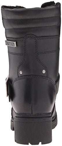 HARLEY-DAVIDSON FOOTWEAR Women's Talley Ridge Motorcycle Boot, Black, 5.5 M US