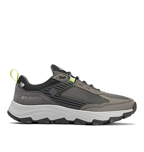 Columbia Men's Hatana Max Outdry Hiking Shoe, Dark Grey/Monument, 12