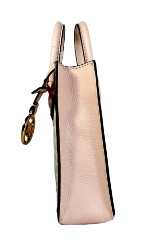 Michael Kors Mercer Extra-Small Pebbled Leather Crossbody Bag (PWD BLSH MLT)