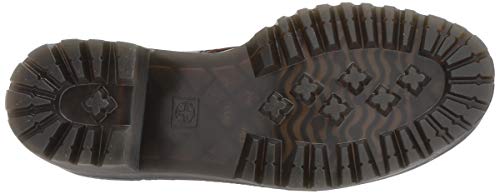 Dr. Martens Shoes Leona Boot, Black Vintage Smooth, 3 UK, Women's 5 US