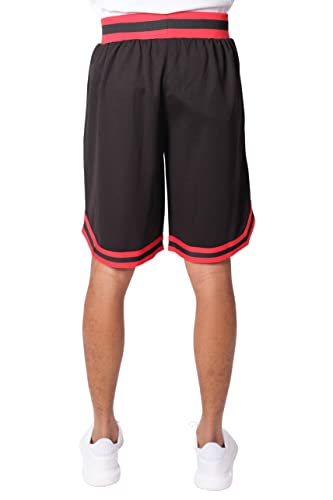 Ultra Game NBA Portland Trail Blazers Mens Woven Basketball Shorts, Team Color, Medium