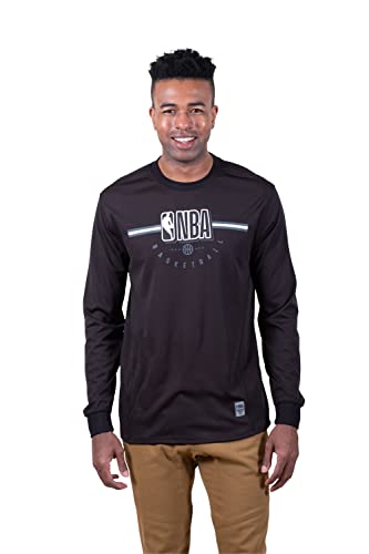 NBA Men's Super-Soft Active Long Sleeve T-Shirt