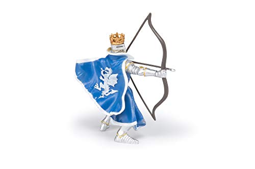 Papo -Hand-Painted - Figurine -Medieval-Fantasy -Dragon King with Bow and Arrow -39795 - Collectible - for Children - Suitable for Boys and Girls - from 3 Years Old