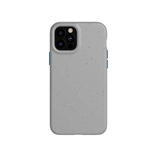 tech21 Eco Slim Phone Case for Apple iPhone 12 and 12 Pro 5G with 10 ft. Drop Protection, Mushroom Grey