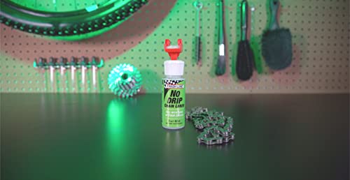 Finish Line No Drip Chain Luber Kit with 4-Ounce DRY Lube and Applicator, 2-Ounce