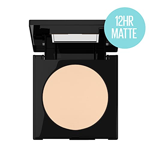 Maybelline Fit Me Matte + Poreless Pressed Face Powder Makeup and Setting Powder, True Beige, 1 Count