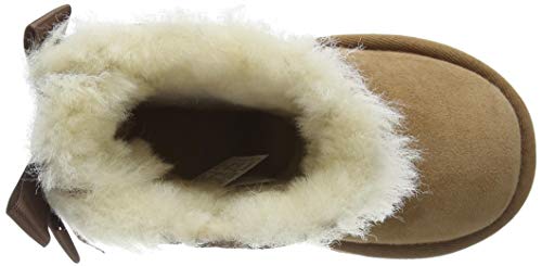 UGG unisex child Bailey Bow Ii Boot, Chestnut, 1 Little Kid US