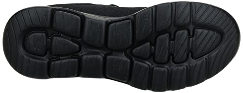 Skechers mens Gowalk 5 Qualify - Athletic Mesh Lace Up Performance Walking Shoe Sneaker, Black, 11 US