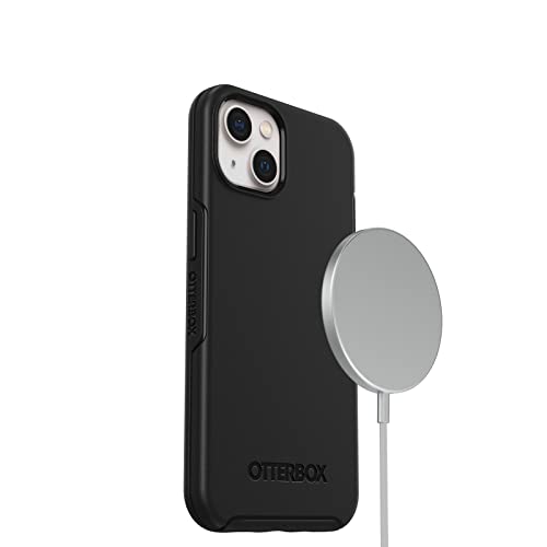 OtterBox Symmetry Series Case for iPhone 13 (Only) - Single Unit Ships in Polybag, Ideal for Business Customers - Black