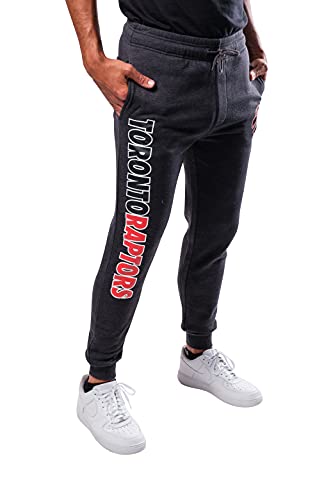 Ultra Game NBA Men's Soft Fleece Active Jogger Sweatpants