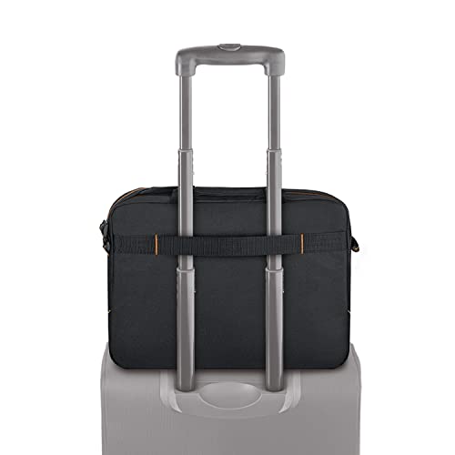 Solo New York Ace Slim Brief 15.6 Inch Device Briefcase, Black