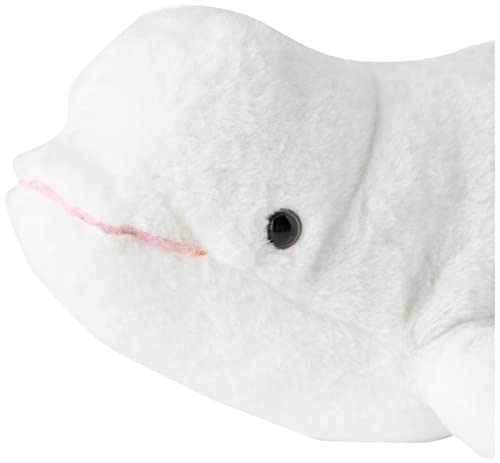 Wild Republic Beluga Whale Plush Stuffed Animal, Plush Toy, Gifts for Kids, Cuddlekins, 15 Inches