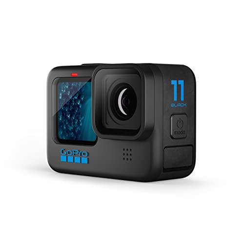 GoPro HERO11 Black - Waterproof Action Camera with 5.3K60 Ultra HD Video, 27MP Photos, 1/1.9' Image Sensor, Live Streaming, Webcam, Stabilization