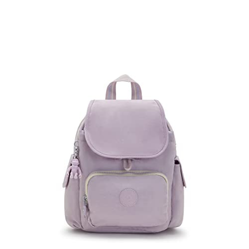 Kipling Women's City Pack Mini Backpack, Lightweight Versatile Daypack, School Bag, Gentle Lilac, 10.75'' L x 11.5'' H x 5.5'' D