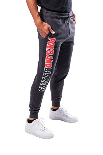 Ultra Game NBA Men's Soft Fleece Active Jogger Sweatpants