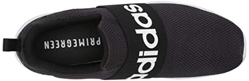 adidas Men's Lite Racer Adapt 4.0 Running Shoes, Black/White/Black, 8