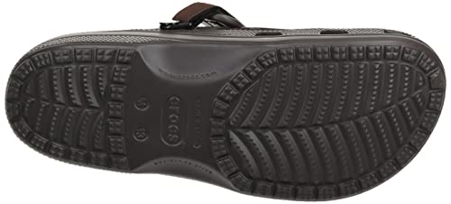 Crocs Men's Yukon Vista II Clogs, Espresso, 10 Men