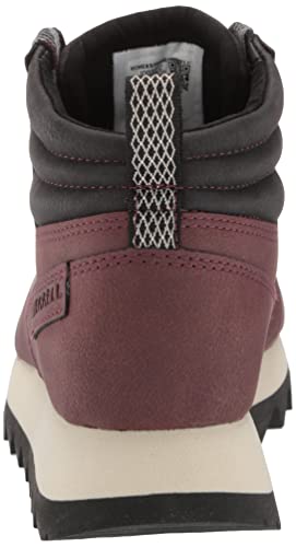 Merrell womens Alpine Hiker Hiking Boot, Burgundy, 6.5 US
