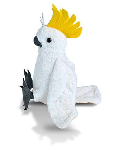 Wild Republic Cockatoo Plush, Stuffed Animal, Plush Toy, Gifts for Kids, Cuddlekins 12 Inches (10925)