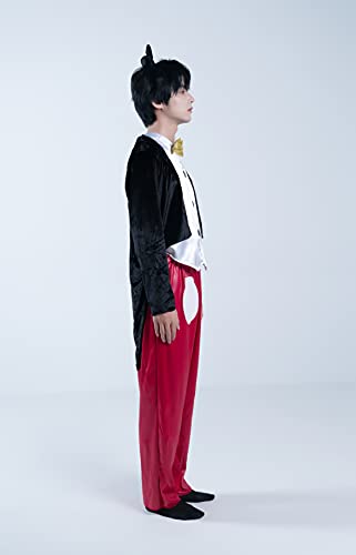 Disney Disguise Mickey Mouse Deluxe Mens Adult Costume, Red/Black/White, X-Large/42-46