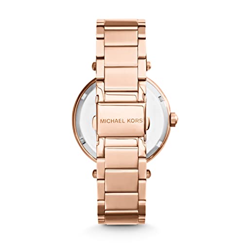 Michael Kors Women's Parker Rose Gold-Tone Watch MK5865