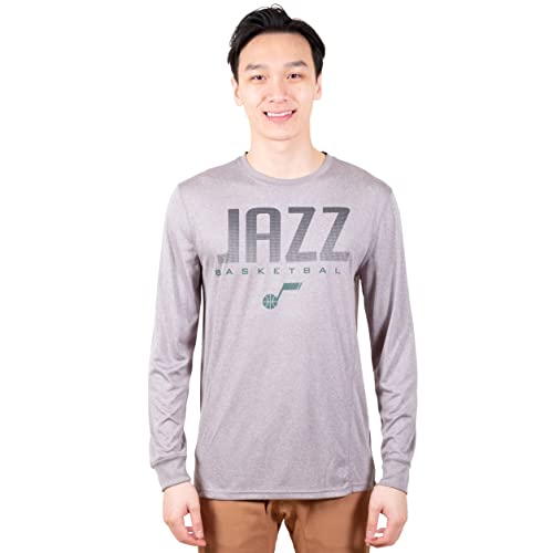 Ultra Game -NBA Men's Active Long Sleeve Pullover T-Shirt