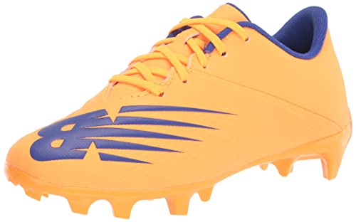 New Balance Boy's Furon V6+ Dispatch Junior FG Soccer Shoe, Impulse/Vibrant Orange, 1.5 Little Kid