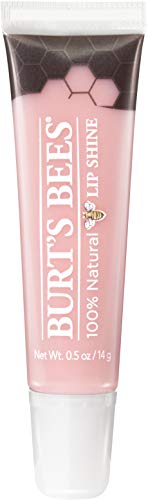 Burts Bees Mothers Day Lip Balm Gifts for Mom, Moisturizing Lip Shine for Women, for Dry Lips, 100% Natural Makeup, Whisper