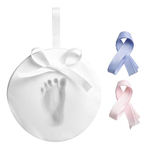 Pearhead Babyprints Hand or Footprint Keepsake, DIY Ornament Kit, Year-Round, Christmas