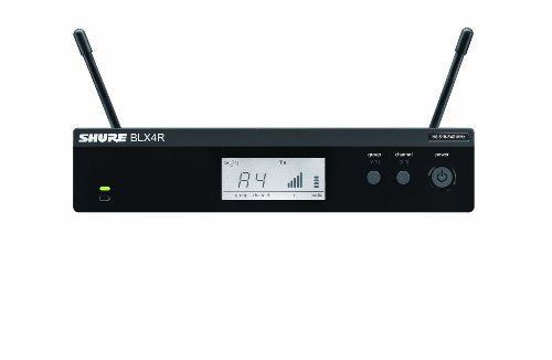 Shure BLX24R/B58 Wireless Microphone System with BLX4R Rack Mount Receiver and BLX2 Handheld Transmitter with BETA 58A Mic Capsule Optimized for Lead Vocal Applications - H9 Band