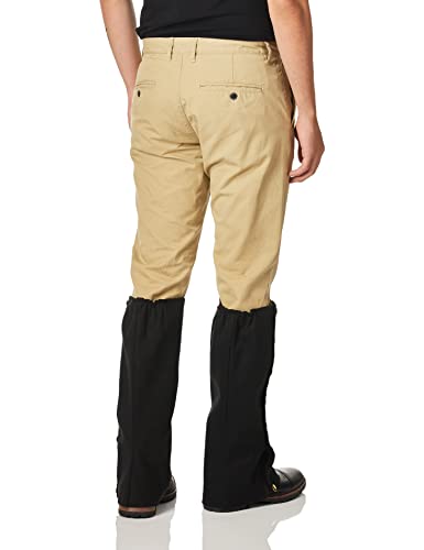 Forum Novelties Men's Adult Steampunk Suede Spats Costume Accessory, Black, One Size