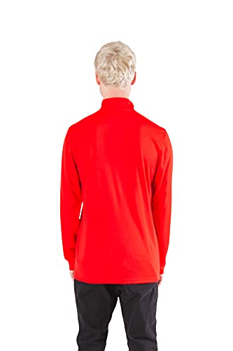 Ultra Game NBA Men's Quarter Zip Long Sleeve Pullover T-Shirt