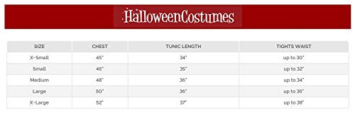 Charades Men's Peter Pan Costume Large Green