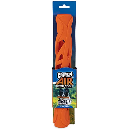 Chuckit! Air Fetch Stick Dog Toy, Large (Orange)