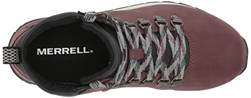 Merrell womens Alpine Hiker Hiking Boot, Burgundy, 6.5 US