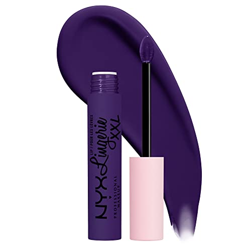 NYX PROFESSIONAL MAKEUP Lip Lingerie XXL Matte Liquid Lipstick - Lace Me Up (Purple)