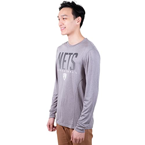 Ultra Game -NBA Men's Active Long Sleeve Pullover T-Shirt Medium