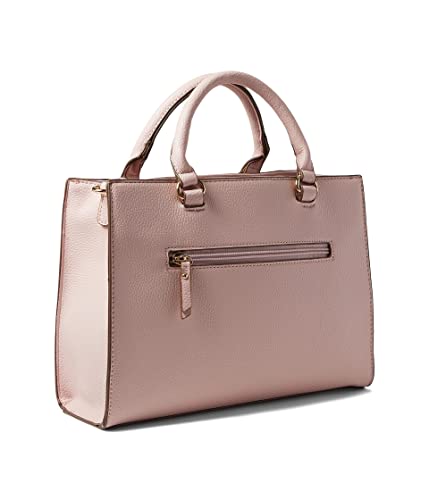 Anne Klein e/w Horsebit Satchel, Petal Pink
