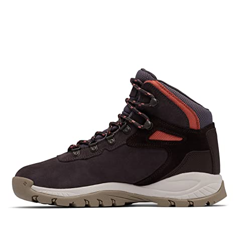 Columbia Women's Newton Ridge Plus Waterproof Amped, Timber/Cinder, 7