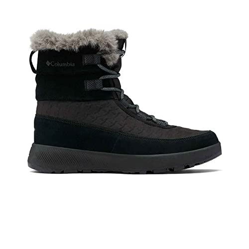 Columbia Women's Slopeside Peak Luxe, Black/Graphite, 7