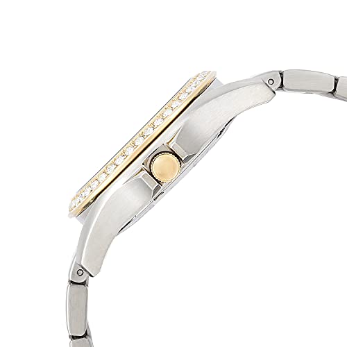 Fossil Women's Riley Quartz Stainless Steel Multifunction Watch, Color: Gold/Silver (Model: ES3204)