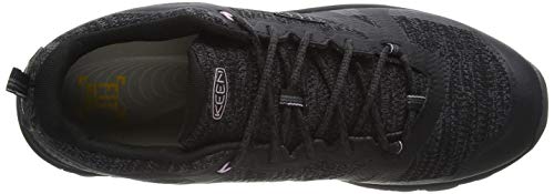 KEEN womens Terradora 2 Waterproof Low Height Hiking Shoe, Black/Magnet, 9 US