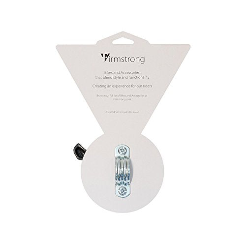 Firmstrong Classic Beach Cruiser Bicycle Bell, Red