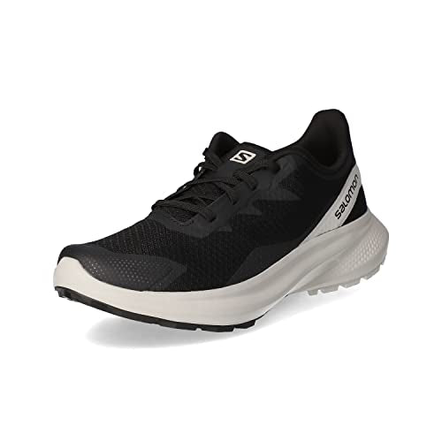 Salomon Men's Impulse Trail Running Shoe, Black/Lunar Rock/Black, 8