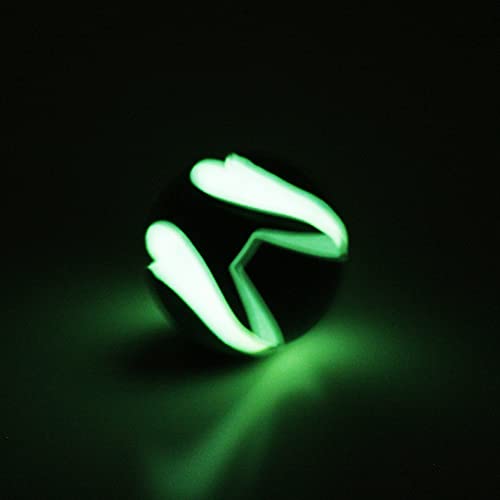 Chuckit! Kick Fetch Max Glow Ball, Large (8 Inch) Glow in the Dark Dog Toy